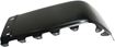 GMC, Chevrolet Rear, Driver Side Bumper End-Painted Black, Steel, Replacement REPC761114