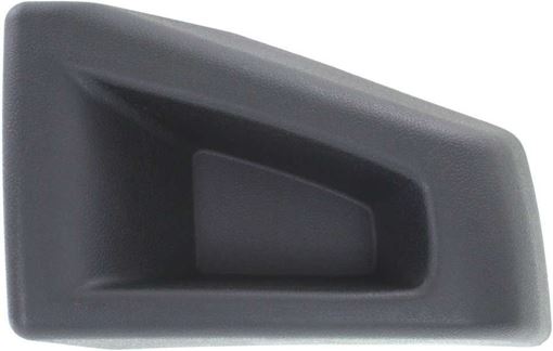 Hummer Front, Passenger Side Bumper Endr End-Textured, Plastic, Replacement REPH011101