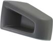 Hummer Front, Passenger Side Bumper Endr End-Textured, Plastic, Replacement REPH011101