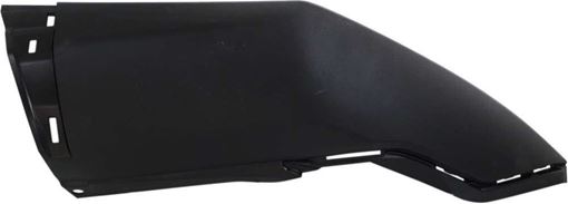 Honda Rear, Driver Side Bumper End-Textured, Plastic, Replacement REPH761106