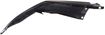 Honda Rear, Driver Side Bumper End-Textured, Plastic, Replacement REPH761106