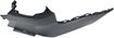 Kia Rear, Passenger Side Bumper End End-Primed, Plastic, Replacement REPK761103