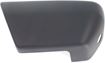 Mercedes Benz Rear, Driver Side Bumper End-Primed, Plastic, Replacement REPM761108