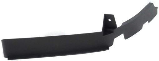 GMC Front, Passenger Side, Outer Bumper Filler-Textured Black, Replacement REPG040501