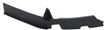 GMC Front, Passenger Side, Outer Bumper Filler-Textured Black, Replacement REPG040501