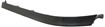 Honda Front, Driver Side Bumper Filler-Black, Replacement REPH040502