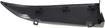 Mazda Rear, Driver Side Bumper Filler-Black, Replacement REPM765302