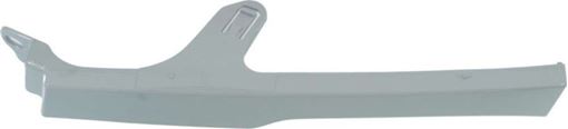 Toyota Front, Passenger Side, Upper Bumper Filler-Gray, Replacement T040505