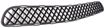 Buick Center Bumper Grille-Textured Black, Plastic, Replacement ARBB015301