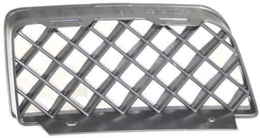 Chevrolet Passenger Side Bumper Grille-Textured Black, Plastic, Replacement ARBC107509