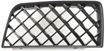 Chevrolet Passenger Side Bumper Grille-Textured Black, Plastic, Replacement ARBC107509