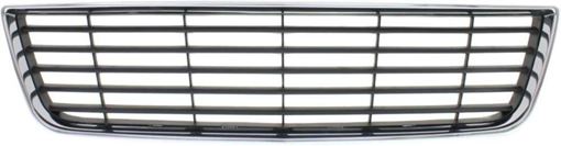 Chevrolet Bumper Grille-Chrome Shell w/ Gray Insert, Plastic, Replacement C015306Q