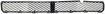 Chrysler Center Bumper Grille-Black, Plastic, Replacement C015310Q