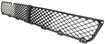 Chrysler Center Bumper Grille-Black, Plastic, Replacement C015310