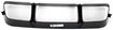 Ford Center Bumper Grille-Black, Plastic, Replacement F015304