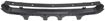 Ford, Lincoln Center Bumper Grille-Textured Black, Plastic, Replacement F015305