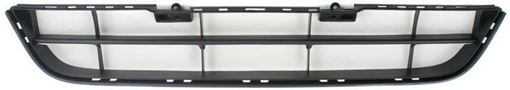 Honda Center Bumper Grille-Textured Black, Plastic, Replacement H015307