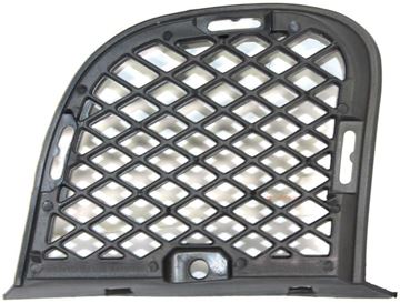 Hyundai Passenger Side Bumper Grille-Textured Black, Plastic, Replacement H015511