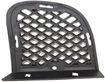 Hyundai Passenger Side Bumper Grille-Textured Black, Plastic, Replacement H015511