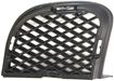 Hyundai Passenger Side Bumper Grille-Textured Black, Plastic, Replacement H015511