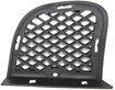 Hyundai Driver Side Bumper Grille-Textured Black, Plastic, Replacement H015512