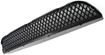 Jeep Center Bumper Grille-Textured Black, Plastic, Replacement J015301