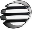 Jeep Driver Side Bumper Grille-Primed, Plastic, Replacement J107506