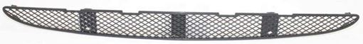 Mercedes Benz Center Bumper Grille-Textured Black, Plastic, Replacement M015301