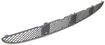 Mercedes Benz Center Bumper Grille-Textured Black, Plastic, Replacement M015301