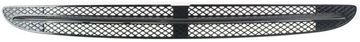 Mercedes Benz Center Bumper Grille-Black, Plastic, Replacement M015302