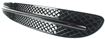 Mercedes Benz Center Bumper Grille-Black, Plastic, Replacement M015302