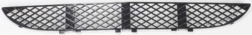 Mercedes Benz Center Bumper Grille-Black, Plastic, Replacement M015307