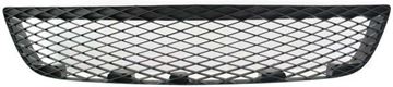 Mazda Center Bumper Grille-Black, Plastic, Replacement M015314