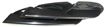 Mercedes Benz Driver Side Bumper Grille-Black, Plastic, Replacement M015504