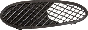 Mercedes Benz Passenger Side Bumper Grille-Black, Plastic, Replacement M015507