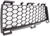 Pontiac Passenger Side Bumper Grille-Textured Black, Plastic, Replacement P070313