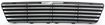 Saturn Center Bumper Grille-Textured Black, Plastic, Replacement RBS070102