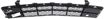 Buick Bumper Grille-Textured Dark Gray, Plastic, Replacement REPB015302