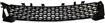 Buick Bumper Grille-Textured Black, Plastic, Replacement REPB015317