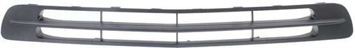 Buick Center Bumper Grille-Textured Black, Plastic, Replacement REPB015318