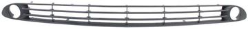 Buick Center Bumper Grille-Textured Black, Plastic, Replacement REPB015319