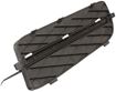 BMW Passenger Side Bumper Grille-Textured Black, Plastic, Replacement REPB015503