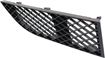 BMW Passenger Side Bumper Grille-Textured Black, Plastic, Replacement REPB015515