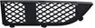 BMW Passenger Side Bumper Grille-Textured Black, Plastic, Replacement REPB015515