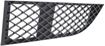 BMW Driver Side Bumper Grille-Textured Black, Plastic, Replacement REPB015516