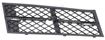 BMW Passenger Side Bumper Grille-Textured Black, Plastic, Replacement REPB015519