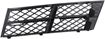 BMW Passenger Side Bumper Grille-Textured Black, Plastic, Replacement REPB015519