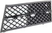 BMW Driver Side Bumper Grille-Textured Black, Plastic, Replacement REPB015520