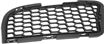 BMW Passenger Side Bumper Grille-Textured Black, Plastic, Replacement REPB015547