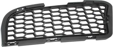 BMW Passenger Side Bumper Grille-Textured Black, Plastic, Replacement REPB015547